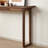 Black Walnut Color Solid Wood Rectangular Console Table-1990168299