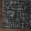 Tapis gris / noir lavable à la machine Frances-793294509