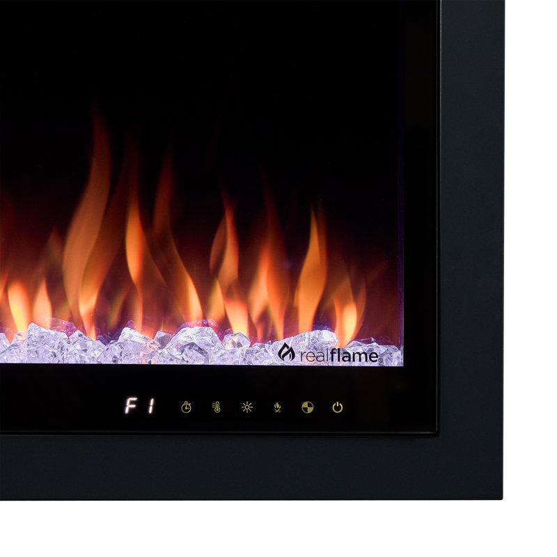 Real Flame Smart 42" Landscape Electric Fireplace Insert, App & Remote Controlled