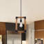 Luminaire suspendu rectangulaire à 1 lumière Aalyah