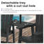 HDPESRS High-density Polyethylene Outdoor 27.4'' Bar Stool-101797881