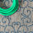 Hagerman Vintage Filigree Textured Weave Gray/Navy Indoor/Outdoor Rug-1890326523