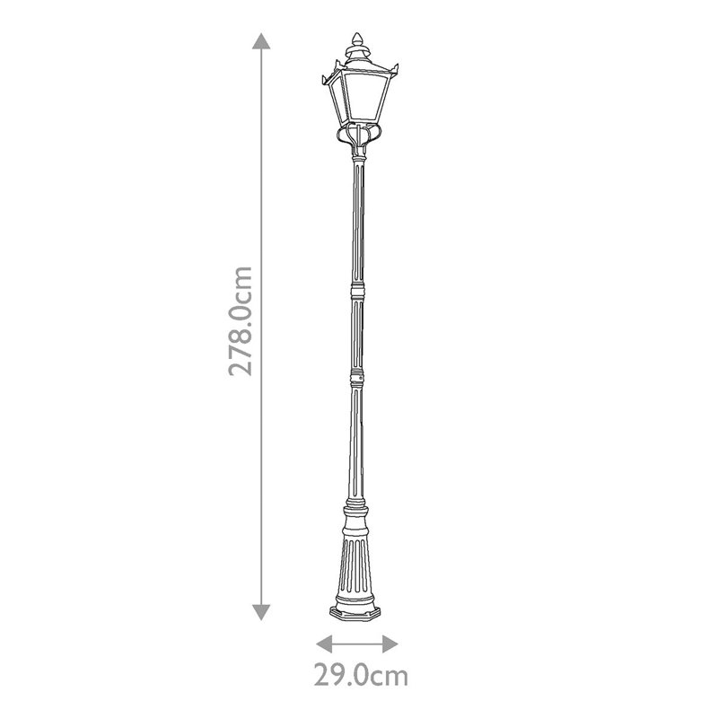 Verbrande Lamp Post (Full)