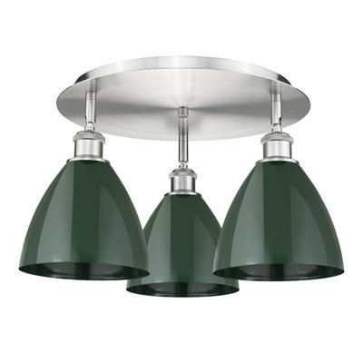 Plafonnier encastré 3 lumières 7,5 po Allare