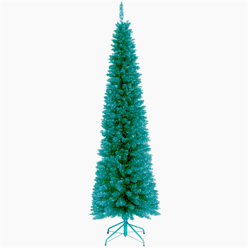 Arbre à guirlande turquoise The Holiday Aisle®, 6 pi