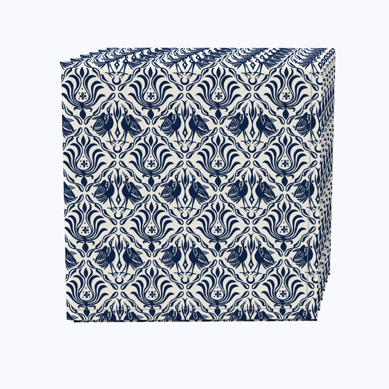 Cotton Twill No Pattern Square Napkin