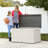 Lifetime 50.3'' W 116 Gallons Water Resistant Polyethylene Plastic Lockable Deck Box in Tan