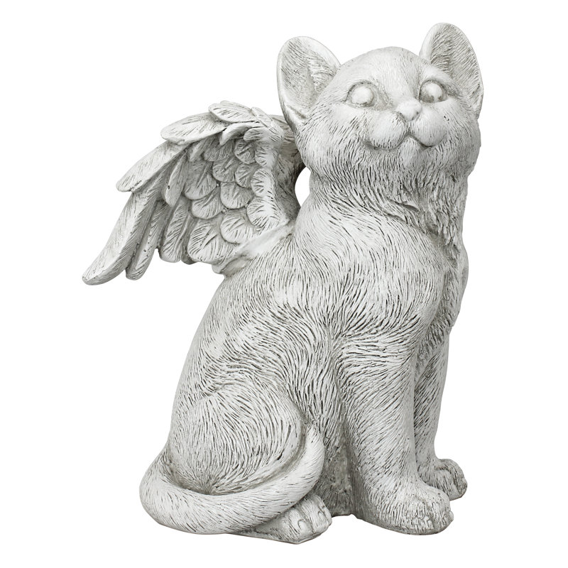 Statue de chat qui aime un ami, Grand