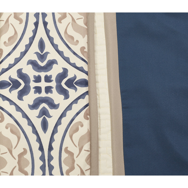 Camila Comforter Set, Queen Comforter + 6 Additional Pieces, Blue