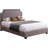 Upholstered Metal Platform Bed-981356868-981356870