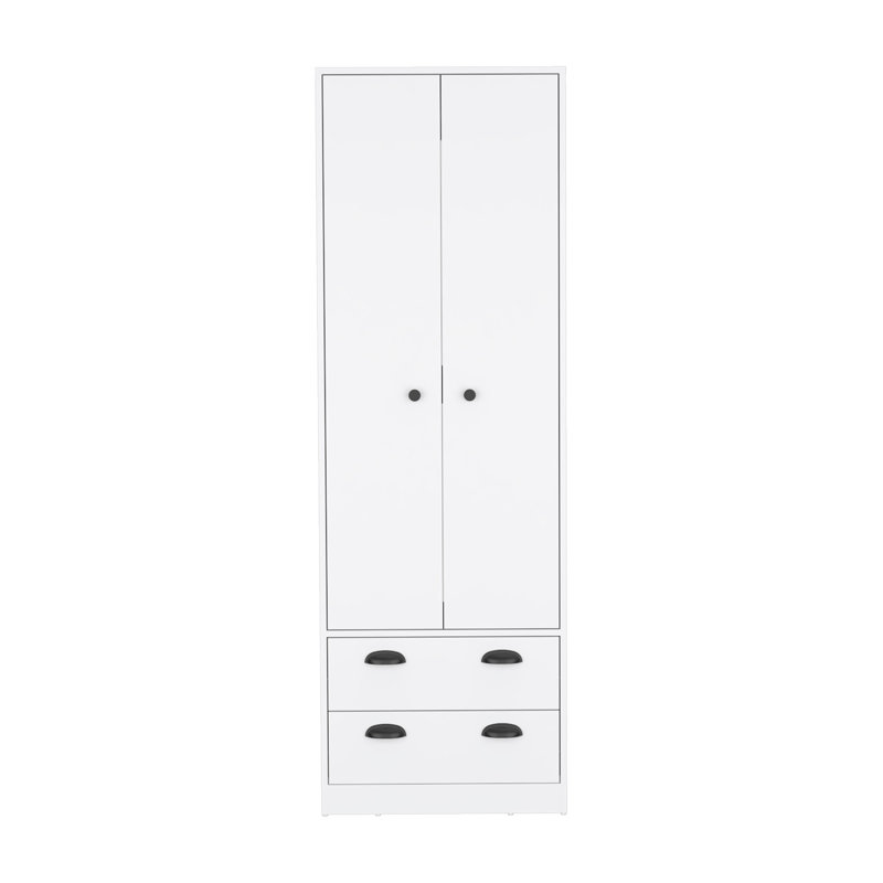 Armoire avec porte double et 2 tiroirs