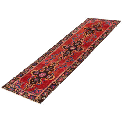 Tapis de couloir unique Huyana: tapis 2 pi 11 po x 10 pi