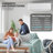 Bring Home Furniture 23000 BTU Wi-Fi Connected Ductless Mini Split Air Conditioner for 4500 Square Feet with Heater and Remote Included
