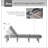 Outsunny Chaise Lounge Chair for Outdoor, Patio Recliner with 4-Position Adjustable Backrest and Cushion for Deck, Beach, Lawn and Sunbathing-2076738674