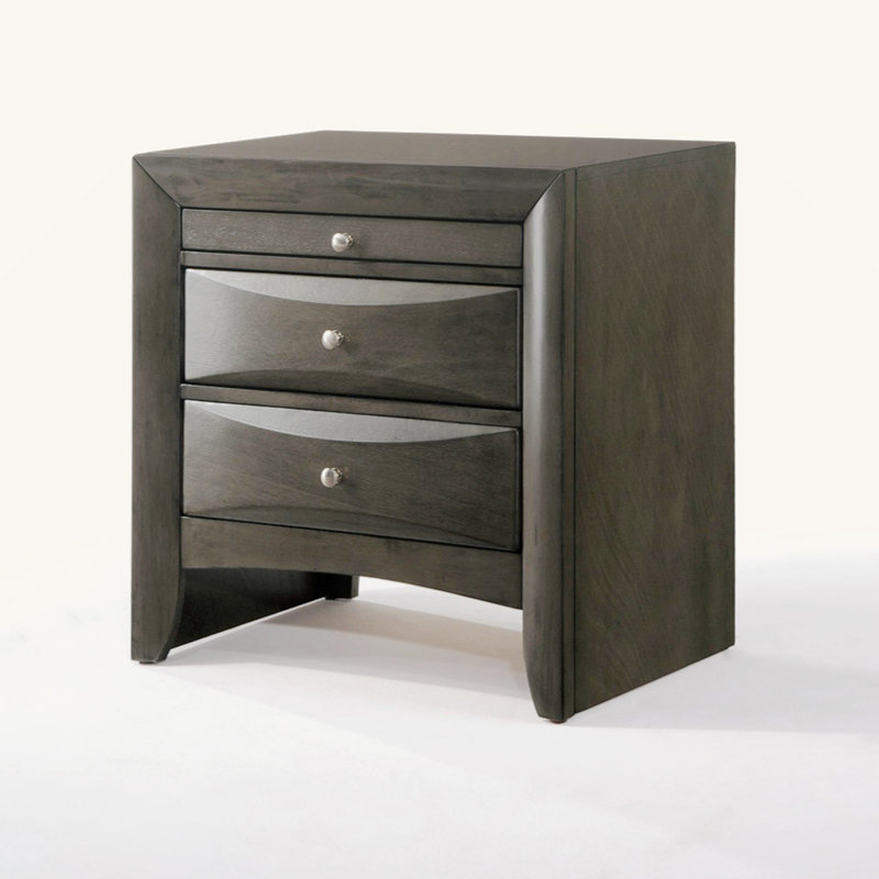 Table de chevet Ireland, Gris