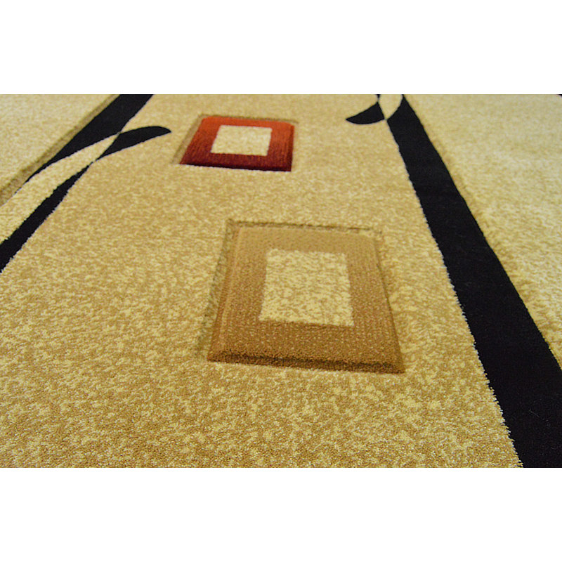 Mccampbell Abstract Indoor Rug, Runner 2'2" x 7'4"