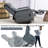 Extended Footrest Chenille Power Lift Chair Lay Flat Recliner with Massage and Heating, 350lbs, Hidden Storage -685169662