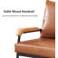 Fauteuil capitonné large de 24 po Barthelmess