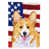 Jaune / blanc corgi sélectionné