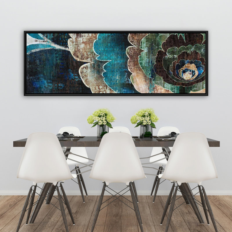 " Blue Flower Montage "