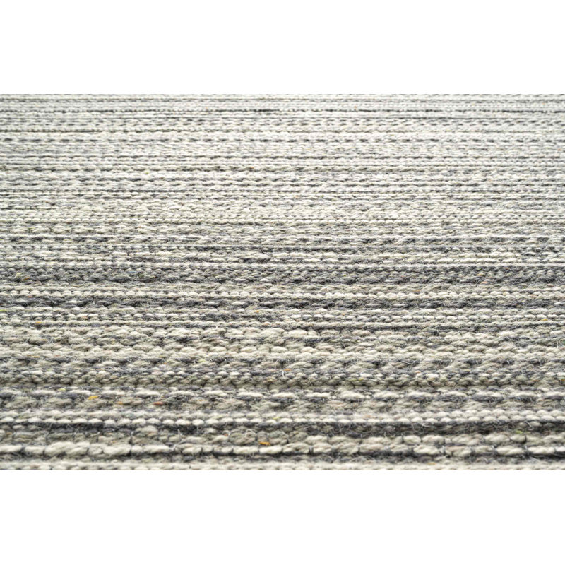 Kiska Striped Wool Hand Woven 160cm X 230cm Area Rug