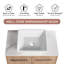 Ensemble de meuble-lavabo simple 29,84 po avec plateau Stone