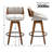 Omar 3-Piece Swivel Upholstered Counter Stool Set-1220545263