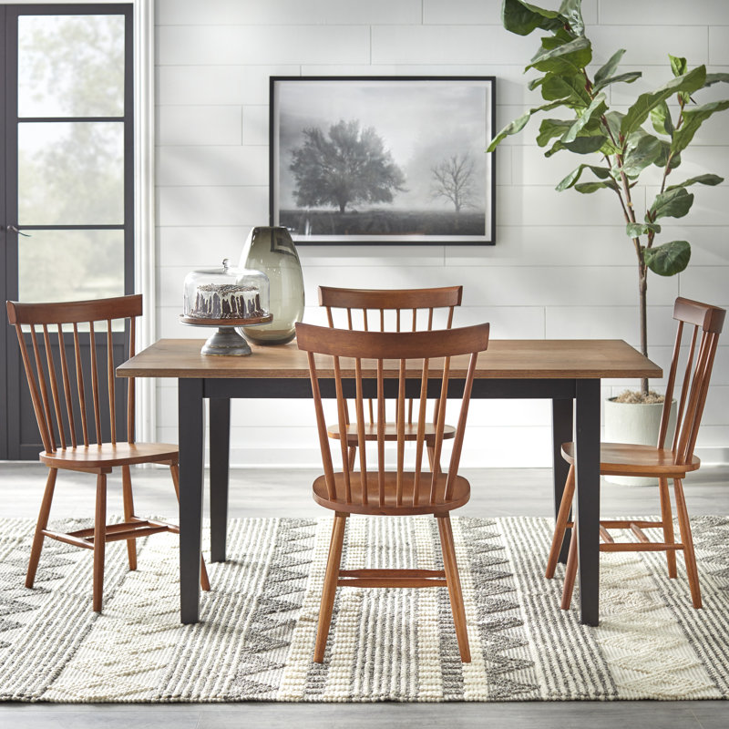 Chaises Venise, ensemble de 4, Walnut