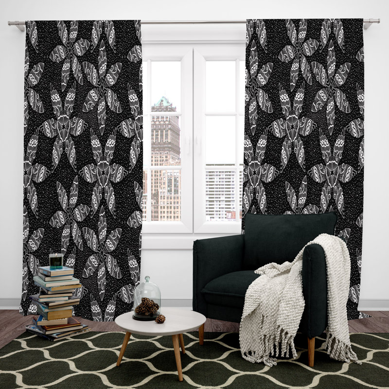 Paire de rideaux obscurcissant en polyester Narrowsburg, L 20 po x L 52 po