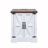Rustic Wood Nightstand with Adjustable Shelf-326359932