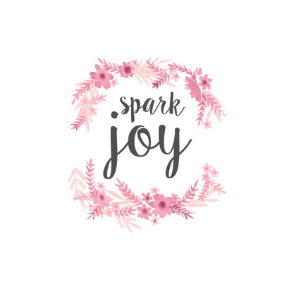Spark Joy - Wrapped Canvas Print