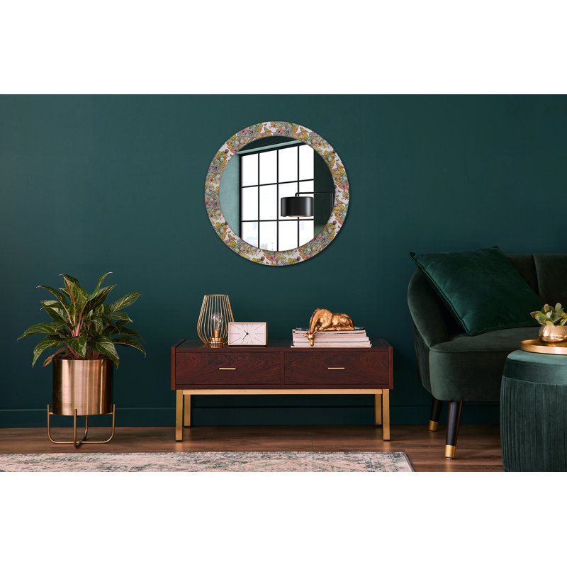 Huldar Glass Flat Wall Mirror