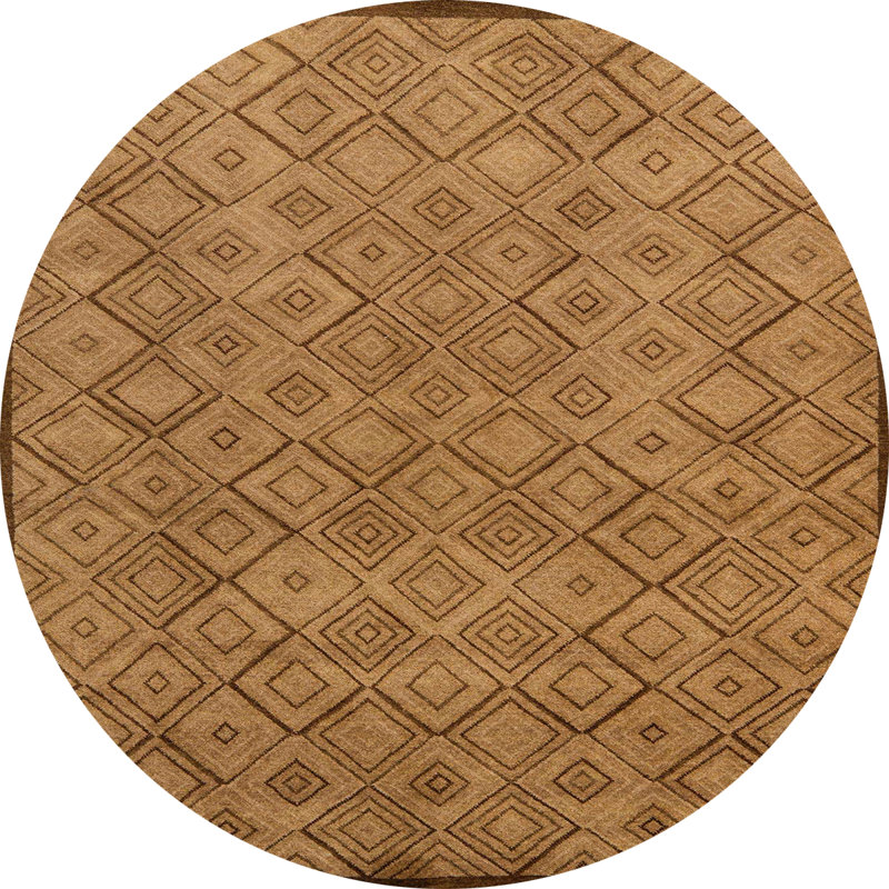 Abstract Indoor Rug, Round 3'