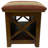 Hoschton Wool Upholstered Bench with Cabinet