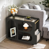 End Table With Wheels