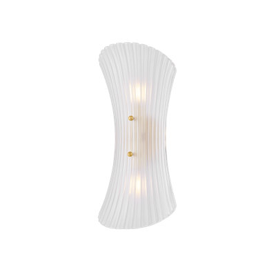 Applique murale 2 lumières en laiton vieilli 7 po de largeur Mitzi Esmae