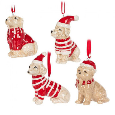Ensemble de 4 figurines suspendues 4 pièces
