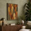 Autumn Leaf Pattern Botanical - Wrapped Canvas-1107533680-1107533640