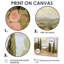 Décoration murale «The Swaying Cypress Pointimism Reimagined IV - Van Gogh»-819876538-819876492-819876532