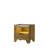 Garcia Light Aspen Brown Nightstand W/LED (Only Nightstand)