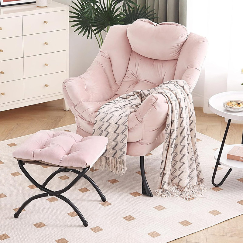 Fauteuil Lazy avec repose-pieds, fauteuil moderne avec repose-pieds pli ...