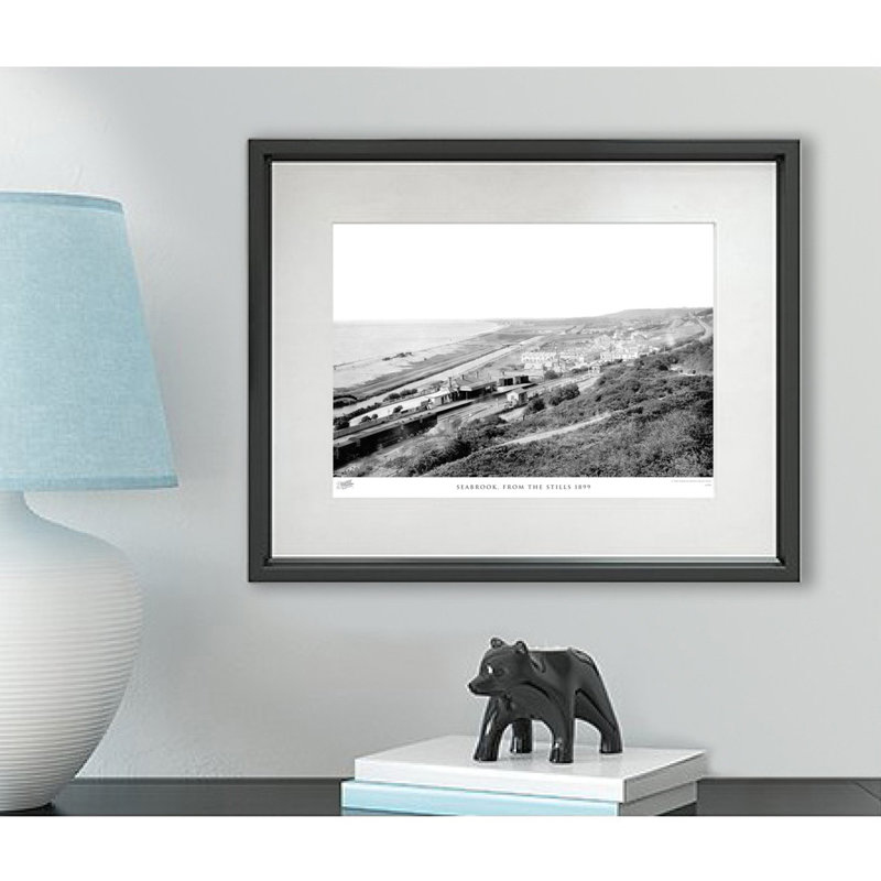 Seabrook, From The Stills 1899 by Francis Frith - Single Picture Frame Print, 28cm H x 36cm W