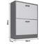 16 Pair Shoe Storage Cabinet