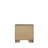 Lakkari Antique Oak Nightstand