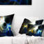 Plasma brillant - coussin abstrait imprimé-30734835