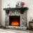 Troy 45"W Electric Fireplace-231370912