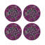 Sous-verres ronds en cuir Ouroboros-119015348