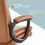 Click365 Classic Comfort Executive Office Chair, Ergonomic Mid-Back, Double-Layer Seat Cushion-104411462-104411460