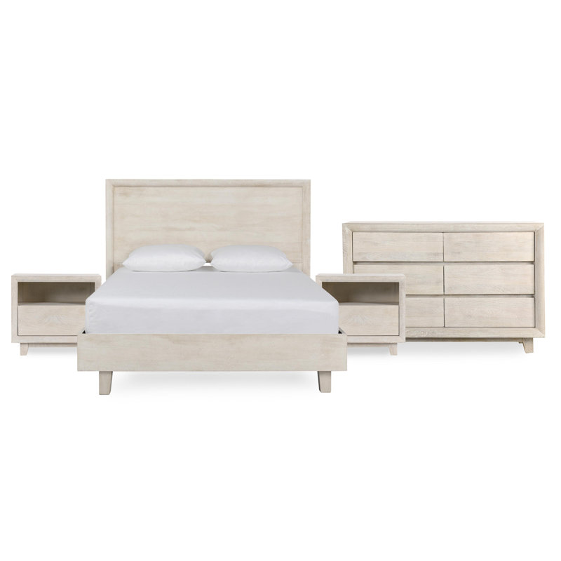 Lorinda 4 Piece Bedroom Set, Queen