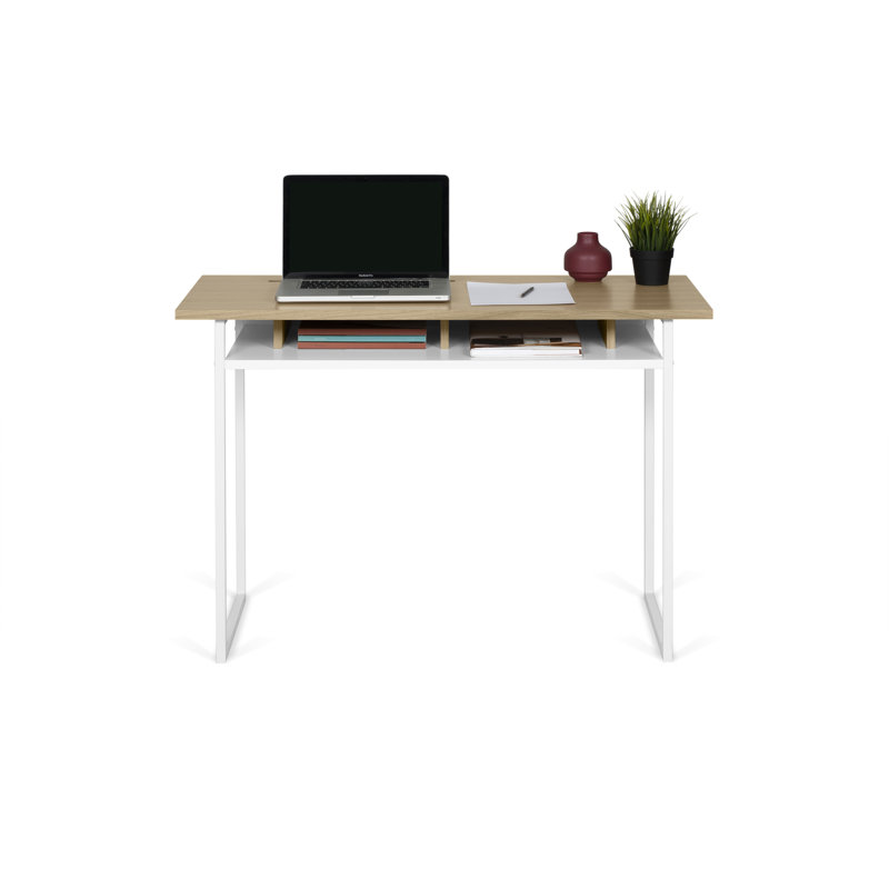 Herluf Metal Base Writing Desk